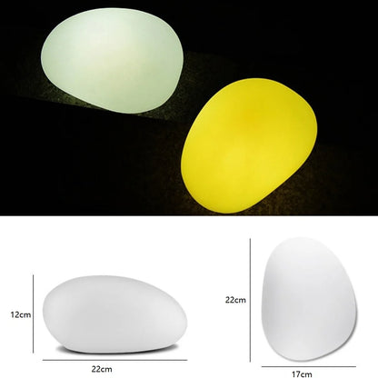 Luminous Solar Cobblestone Lights