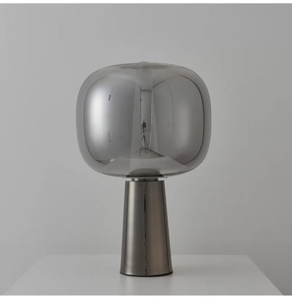 Lunar Mirage Table Lamp – A Reflective Glow of Elegance