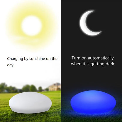 Luminous Solar Cobblestone Lights