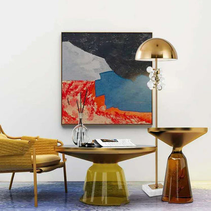 Globo Marble Floor Lamp