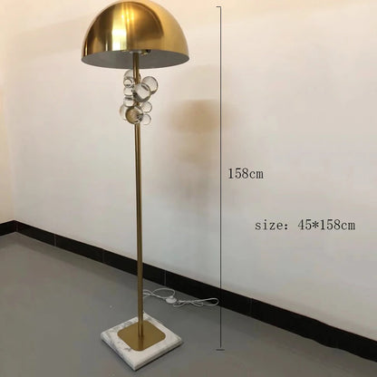 Globo Marble Floor Lamp