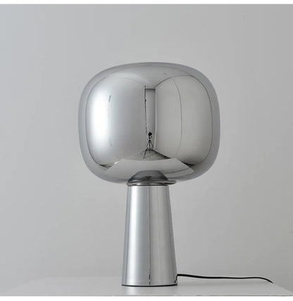 Lunar Mirage Table Lamp – A Reflective Glow of Elegance