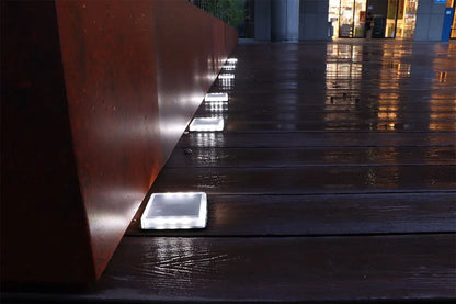 Waterproof Solar-Powered Deck Lights