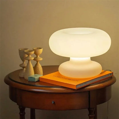Luminara Frosted Glass Night Lamp