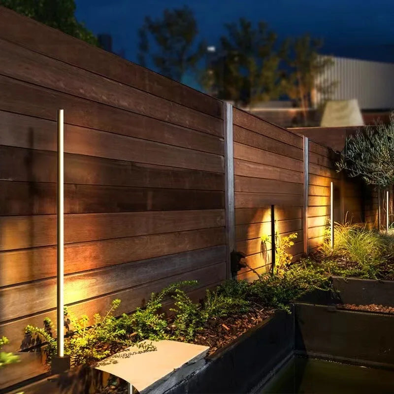 Modern Outdoor LED Column Light