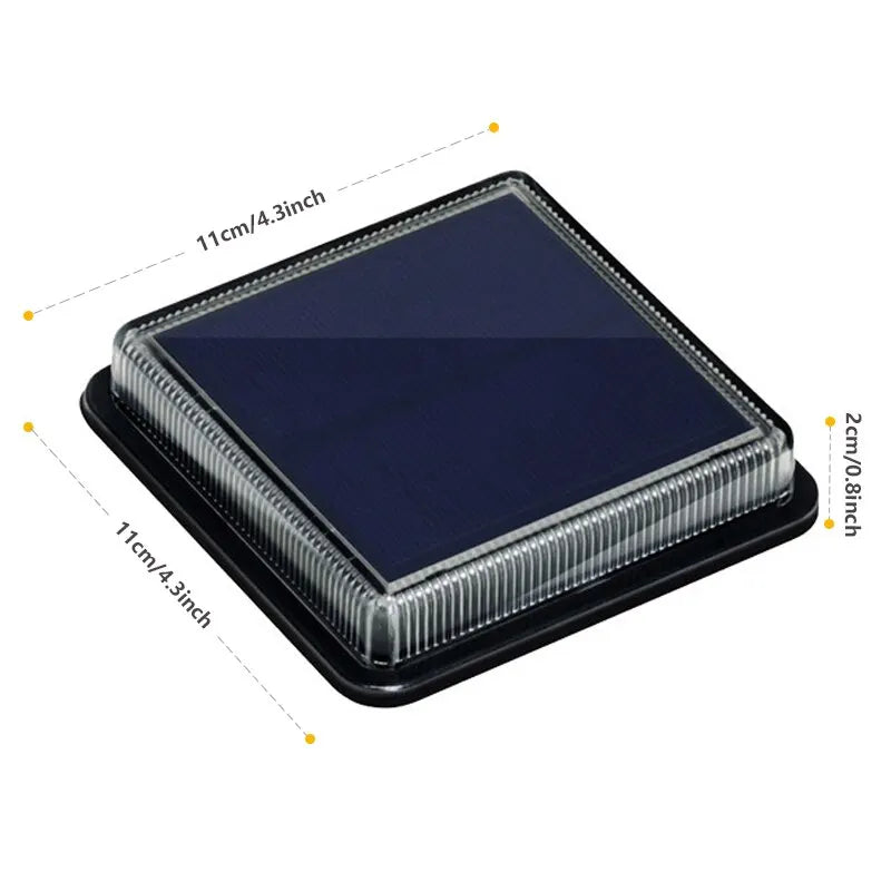 Waterproof Solar-Powered Deck Lights