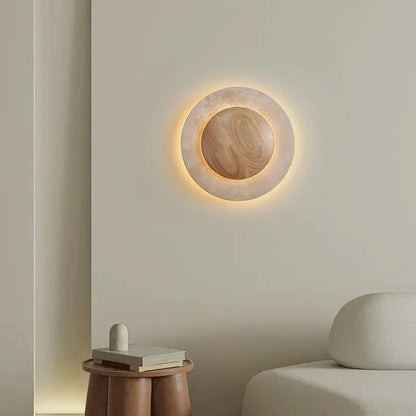 Solara Travertine Wall Sconce