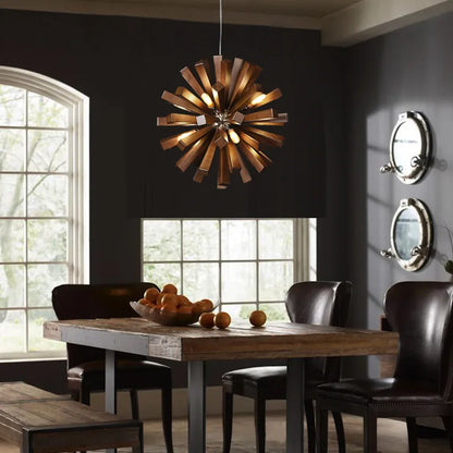 Asahi Wooden Pendant Light