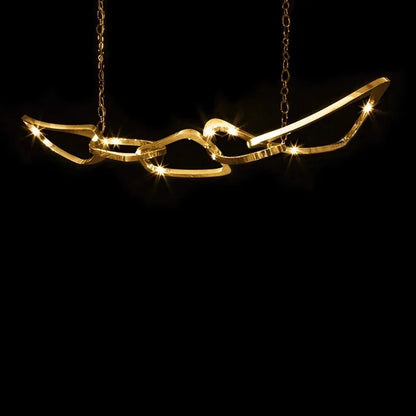 Liora Sculptural Metal Chandelier