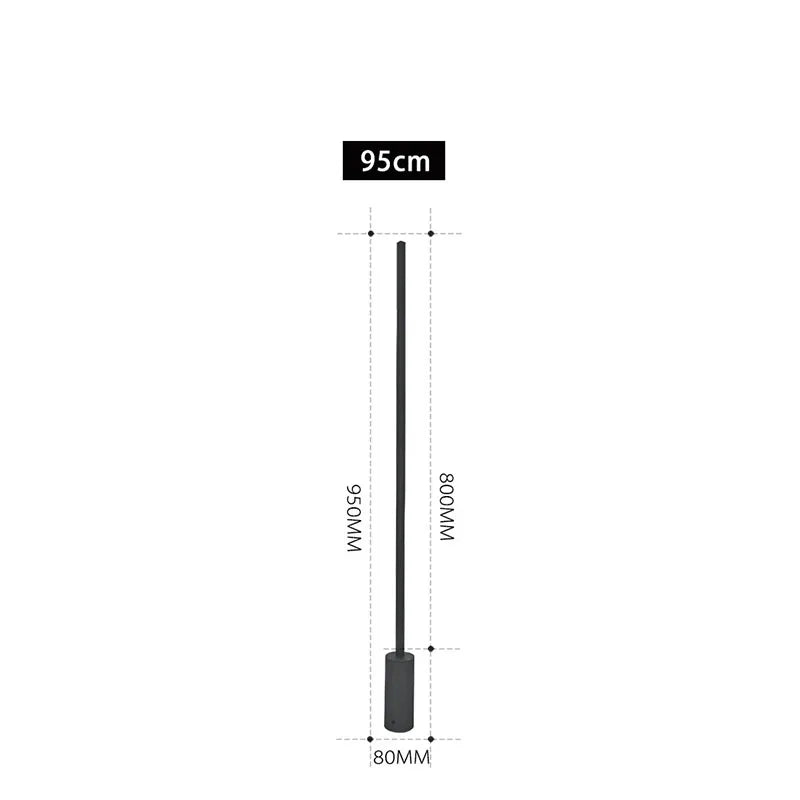 Modern Outdoor LED Column Light