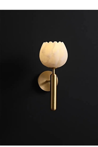 Elysian Alabaster Wall Sconce
