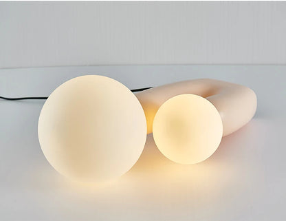 LunaBloom Double Globe Table Lamp