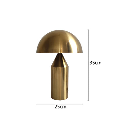 Nordic Iron Mushroom Table Lamp