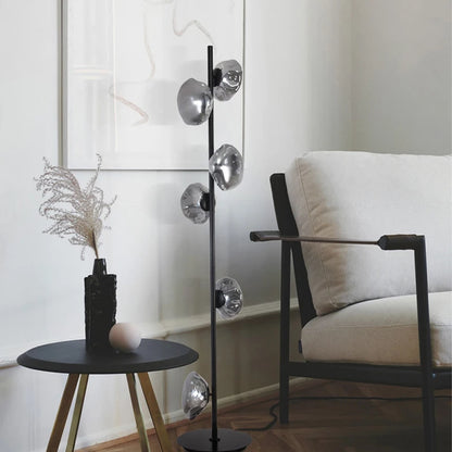 Nebula Sculptural Glass Floor & Table Lamp