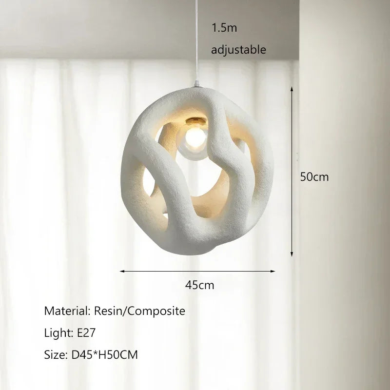 Sculptura Resin Pendant Light