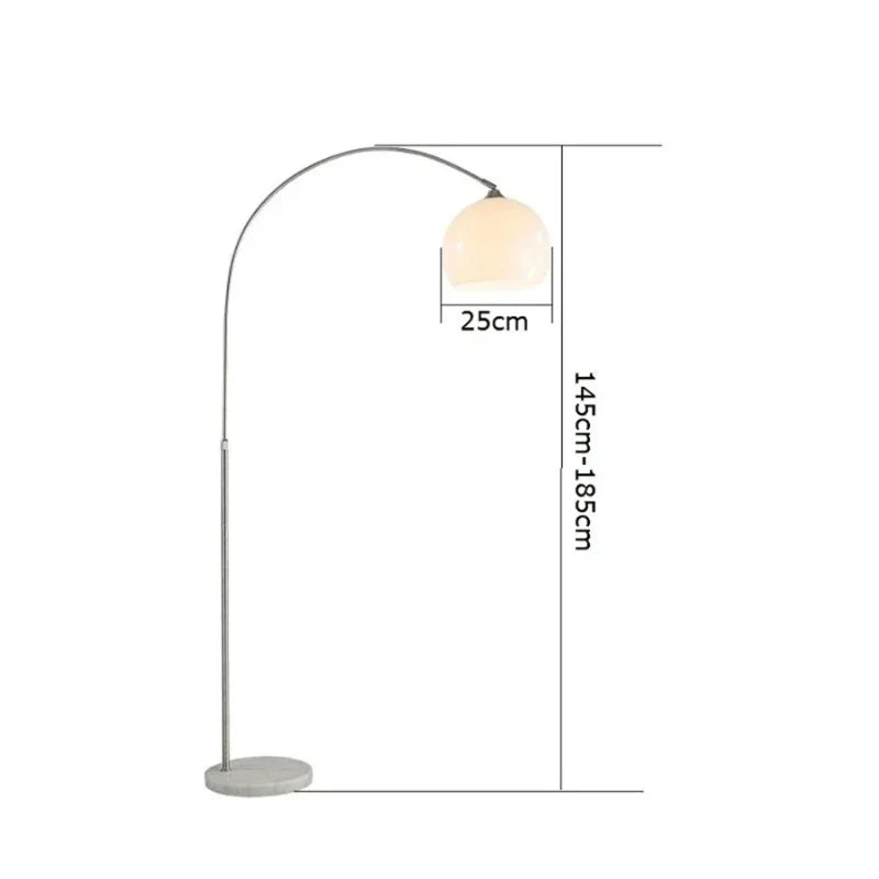 Arc Bauhaus Retro Floor Lamp – Modern Minimalist Elegance