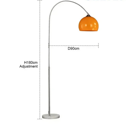 Arc Bauhaus Retro Floor Lamp – Modern Minimalist Elegance