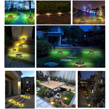 Solar-Powered Waterproof Garden Lights