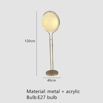 Aurora Halo Floor Lamp – A Unique Post-Modern Sculptural Statement