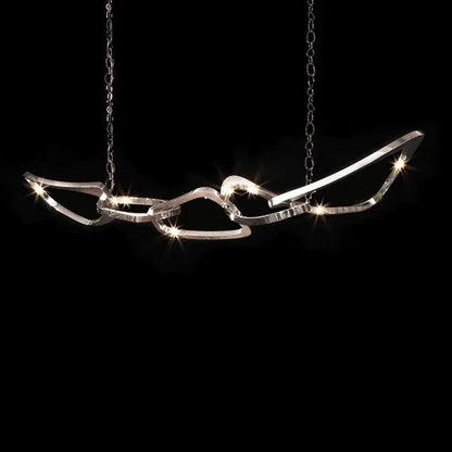 Liora Sculptural Metal Chandelier