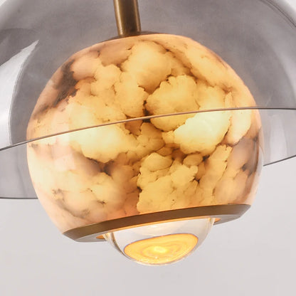 Celeste Alabaster Pendant Light – A Harmony of Elegance & Minimalism