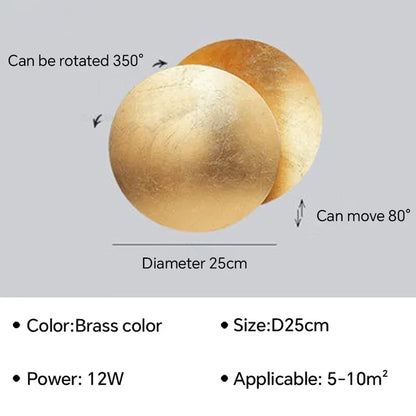 Eclipse Rotatable LED Wall Light