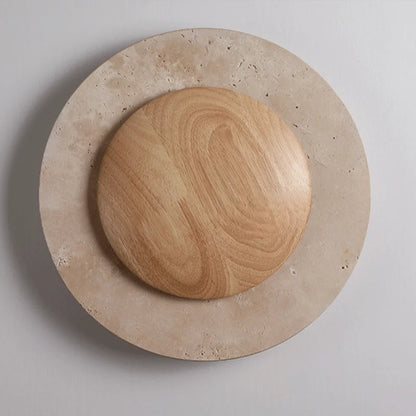 Solara Travertine Wall Sconce
