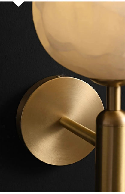 Elysian Alabaster Wall Sconce