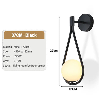 Luna Arc Wall Sconce