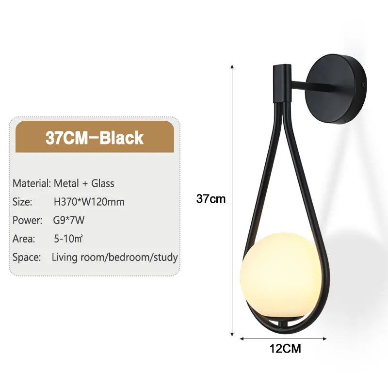 Luna Arc Wall Sconce