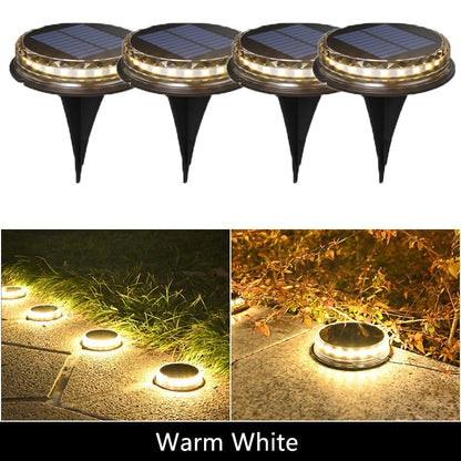 Solar-Powered Waterproof Garden Lights