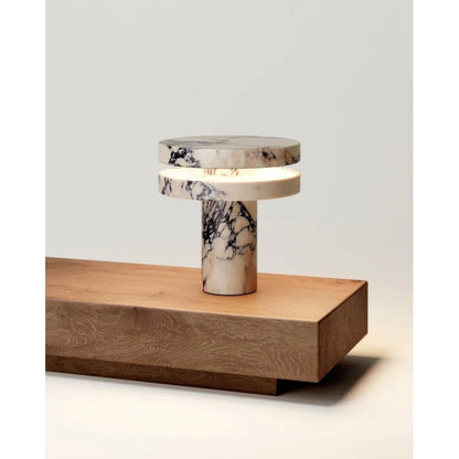 Monolith Marble Table Lamp