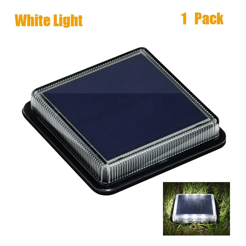 Waterproof Solar-Powered Deck Lights
