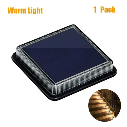 Waterproof Solar-Powered Deck Lights