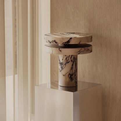 Monolith Marble Table Lamp