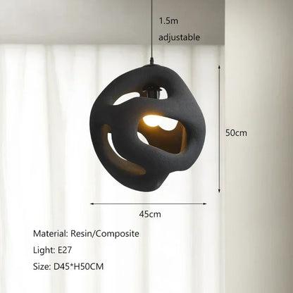 Sculptura Resin Pendant Light