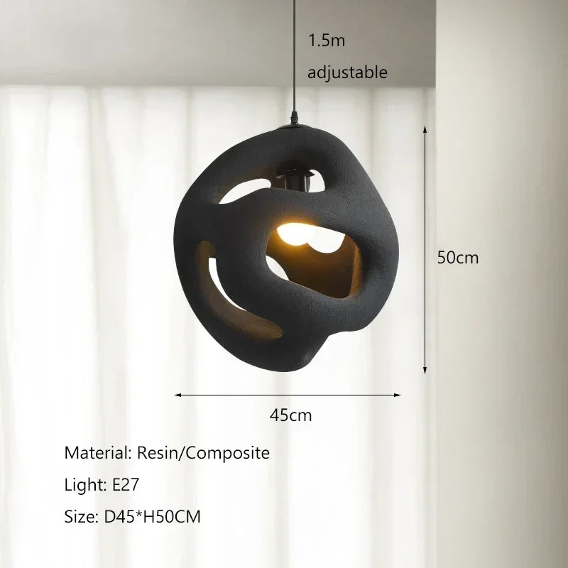 Sculptura Resin Pendant Light