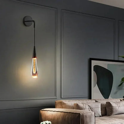 Raindrop Crystal Wall Sconce