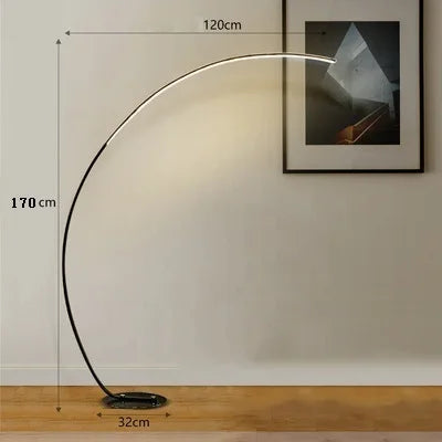 Luna Arc LED Floor Lamp