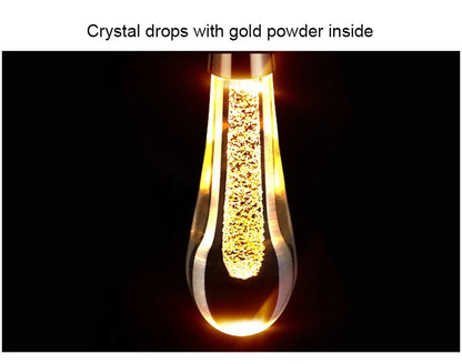 Raindrop Crystal Wall Sconce