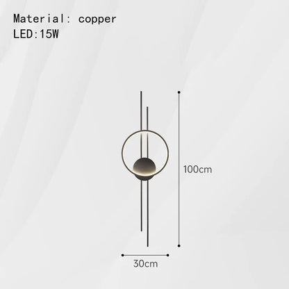 Luminara Copper LED Wall Sconce