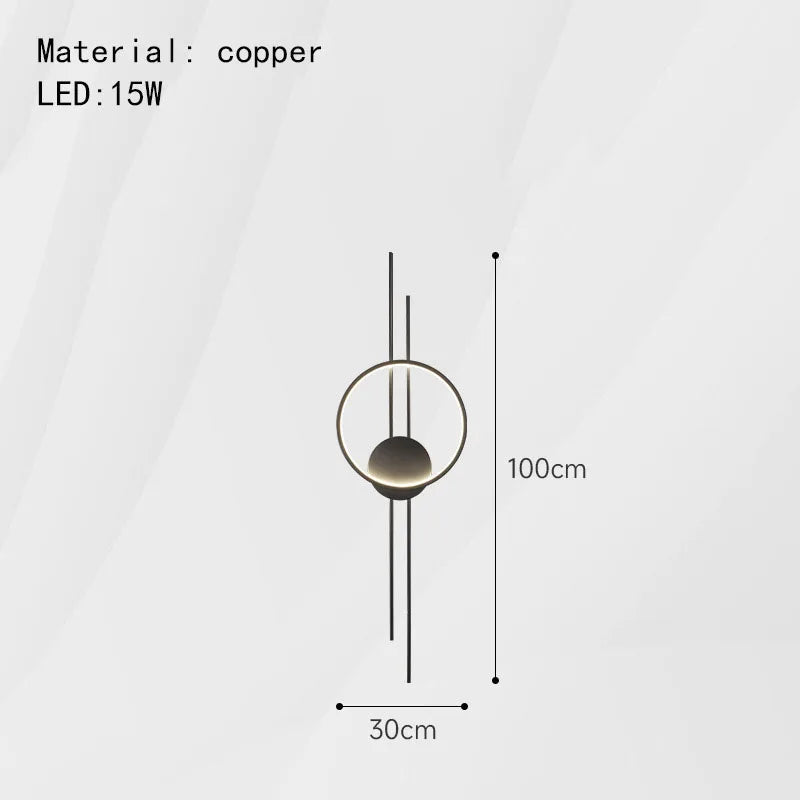 Luminara Copper LED Wall Sconce