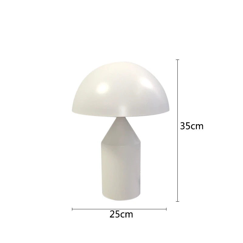 Nordic Iron Mushroom Table Lamp