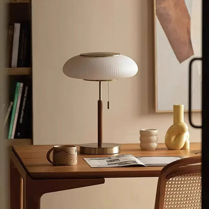 Celeste Vintage Mushroom Table Lamp