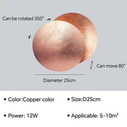 Eclipse Rotatable LED Wall Light