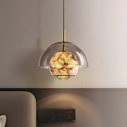 Celeste Alabaster Pendant Light – A Harmony of Elegance & Minimalism