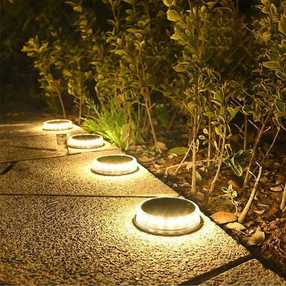 Solar-Powered Waterproof Garden Lights