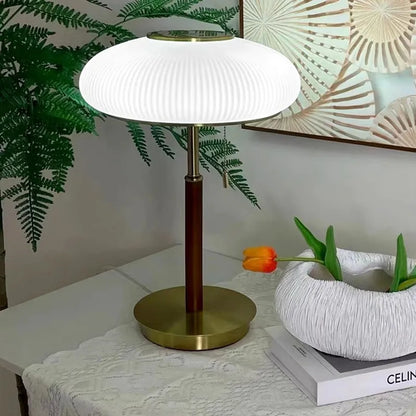 Celeste Vintage Mushroom Table Lamp