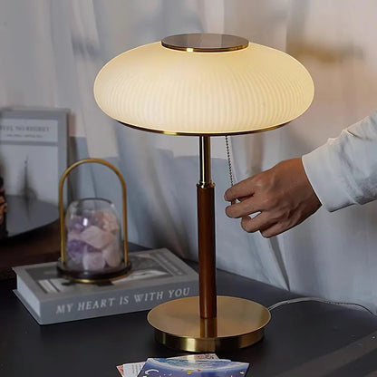 Celeste Vintage Mushroom Table Lamp