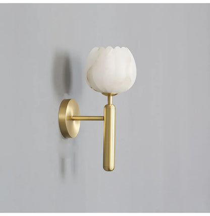 Elysian Alabaster Wall Sconce
